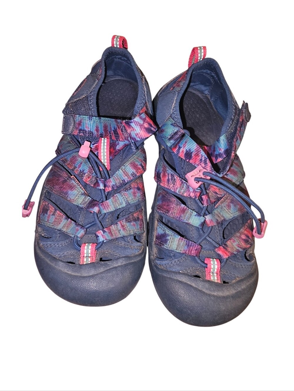 Keen Kids Sport Sandals - Navy and Pink